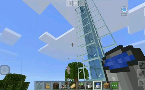 我的世界怎么做水电梯