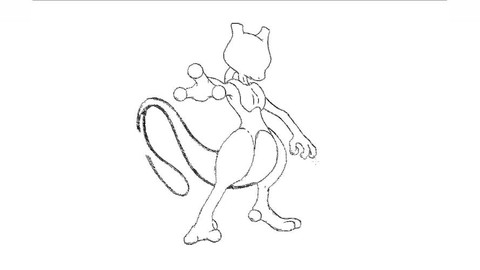 神奇宝贝怎么画超梦x[图2]