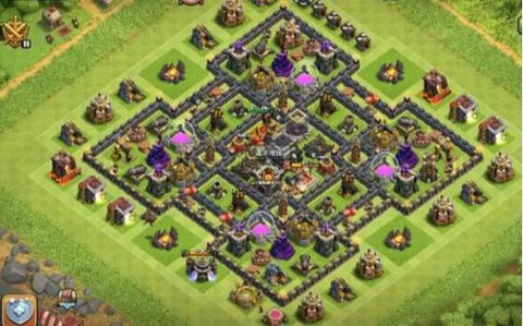 部落冲突9本怎么打钱