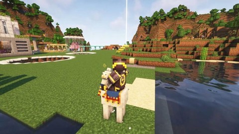 我的世界中羊驼怎么骑[图1]