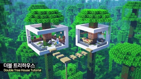 我的世界怎么造树屋