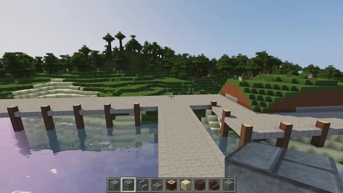 我的世界码头怎么做